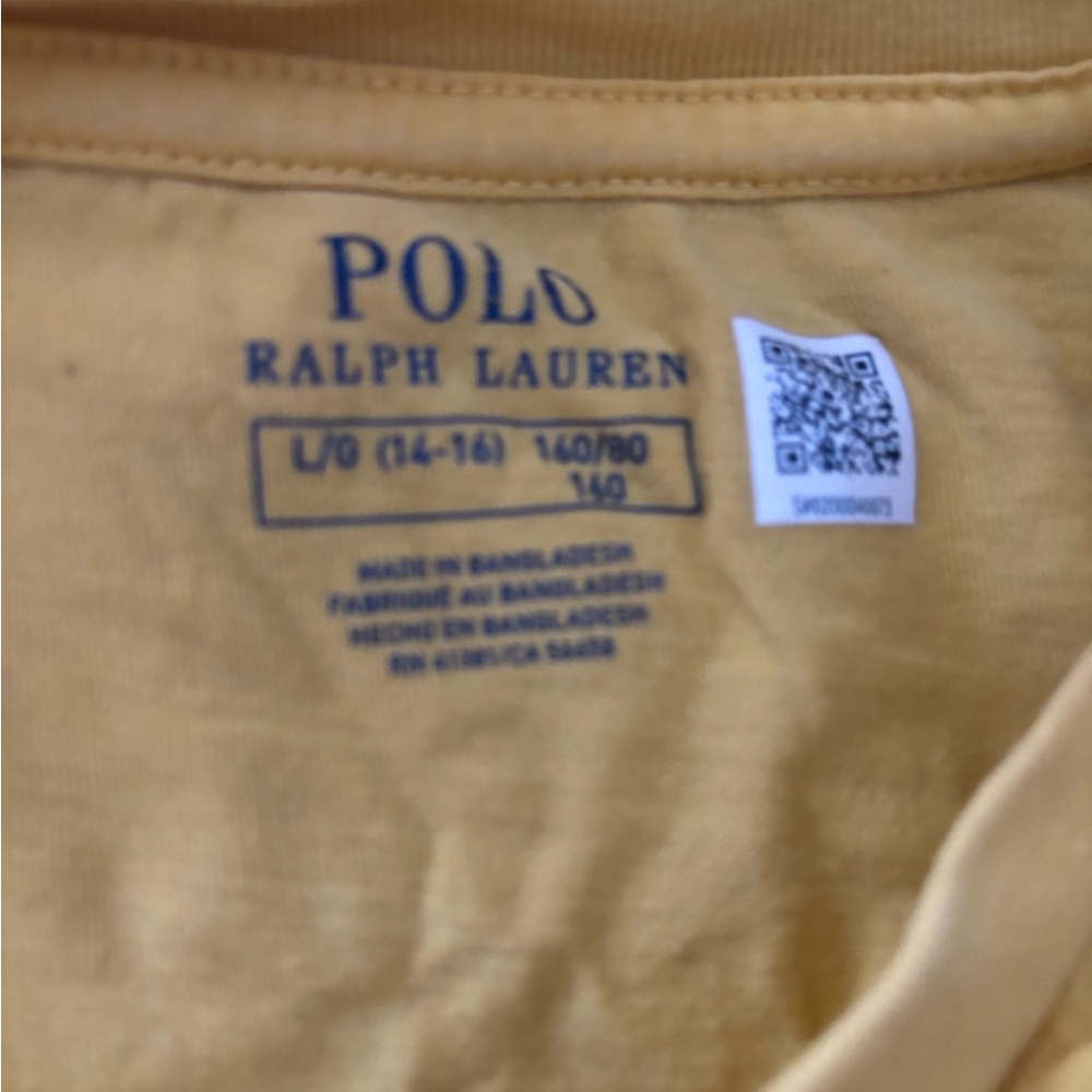 Polo by Ralph Lauren Yellow Logo Tee kids - Picture 3 of 3
